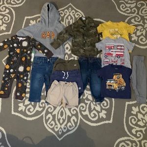 Toddler boys 12/18 months bundle